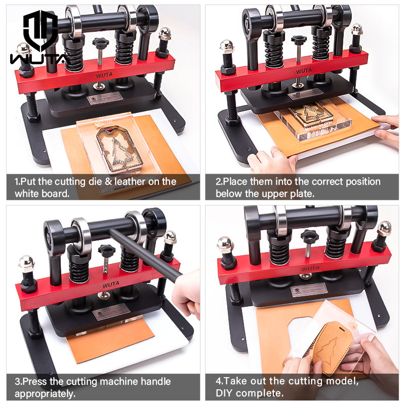 DIY Leather Manual Sewing Machine and line
