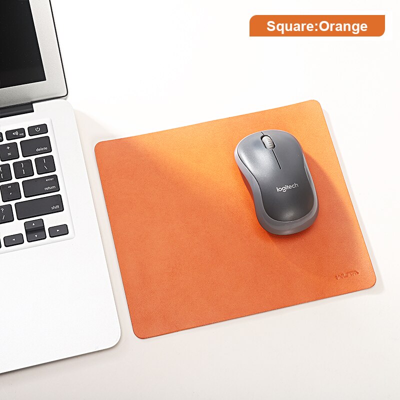 Computer Mouse Pad Luxury Genuine Leather | WUTA