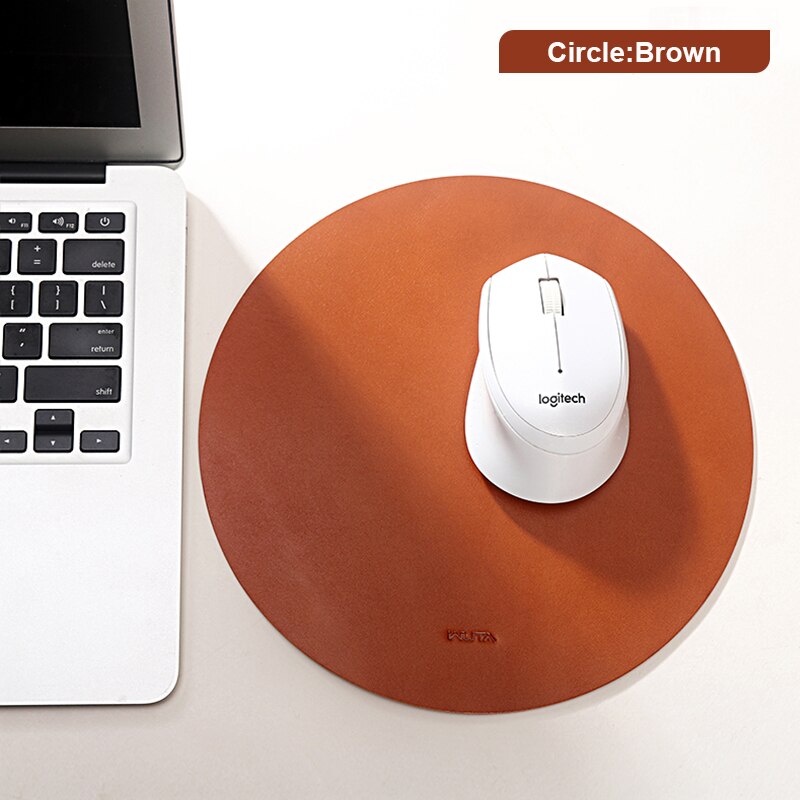 Computer Mouse Pad Luxury Genuine Leather | WUTA