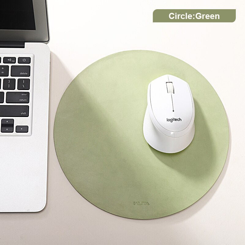 Computer Mouse Pad Luxury Genuine Leather | WUTA