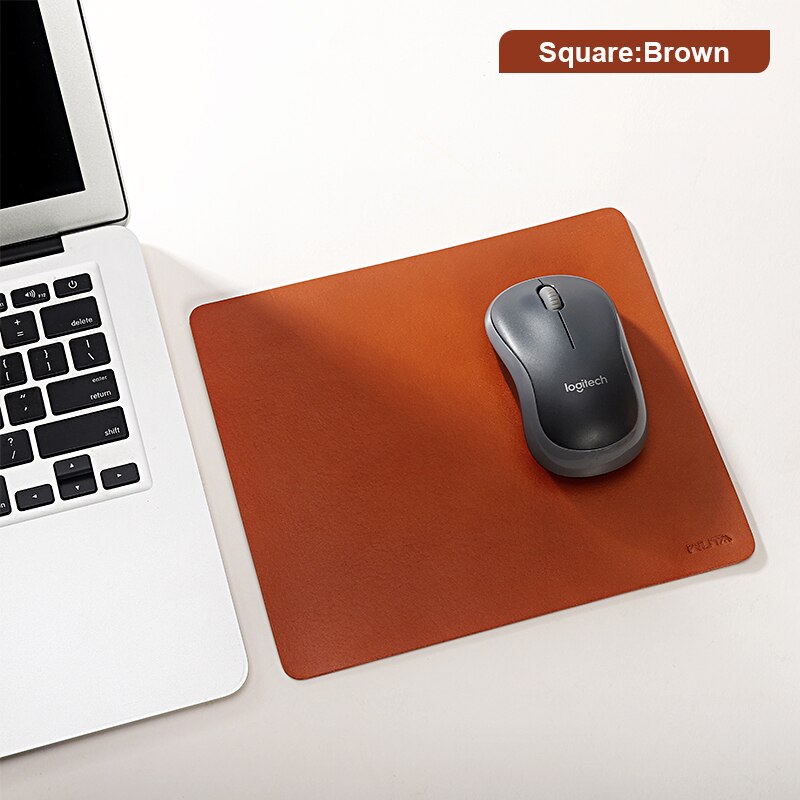 Computer Mouse Pad Luxury Genuine Leather | WUTA