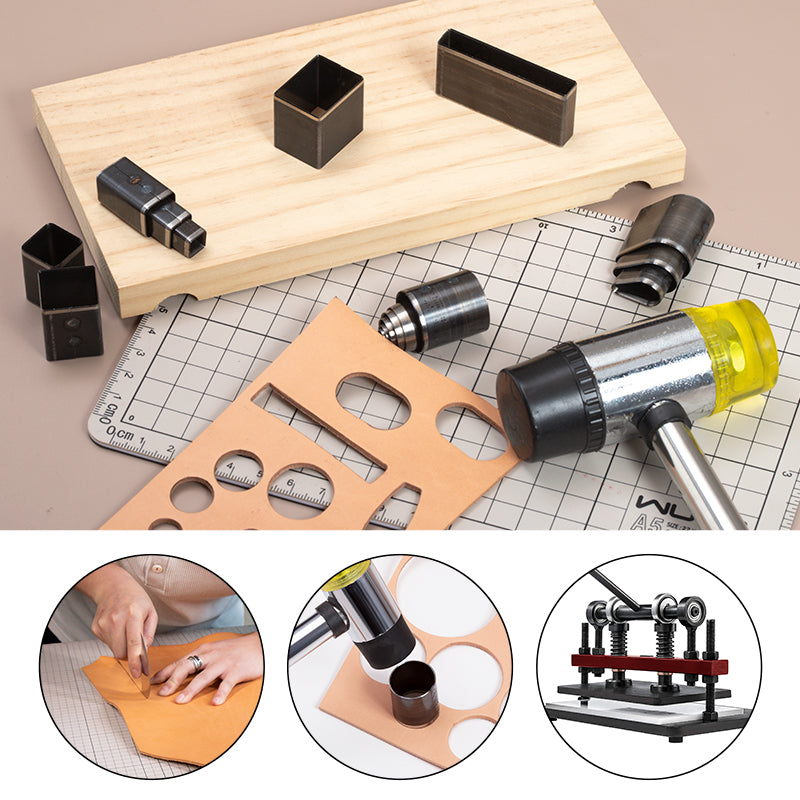 Sharp Hollow Leather Punching Die Cutting Mold Punch Cutter Tool | WUTA