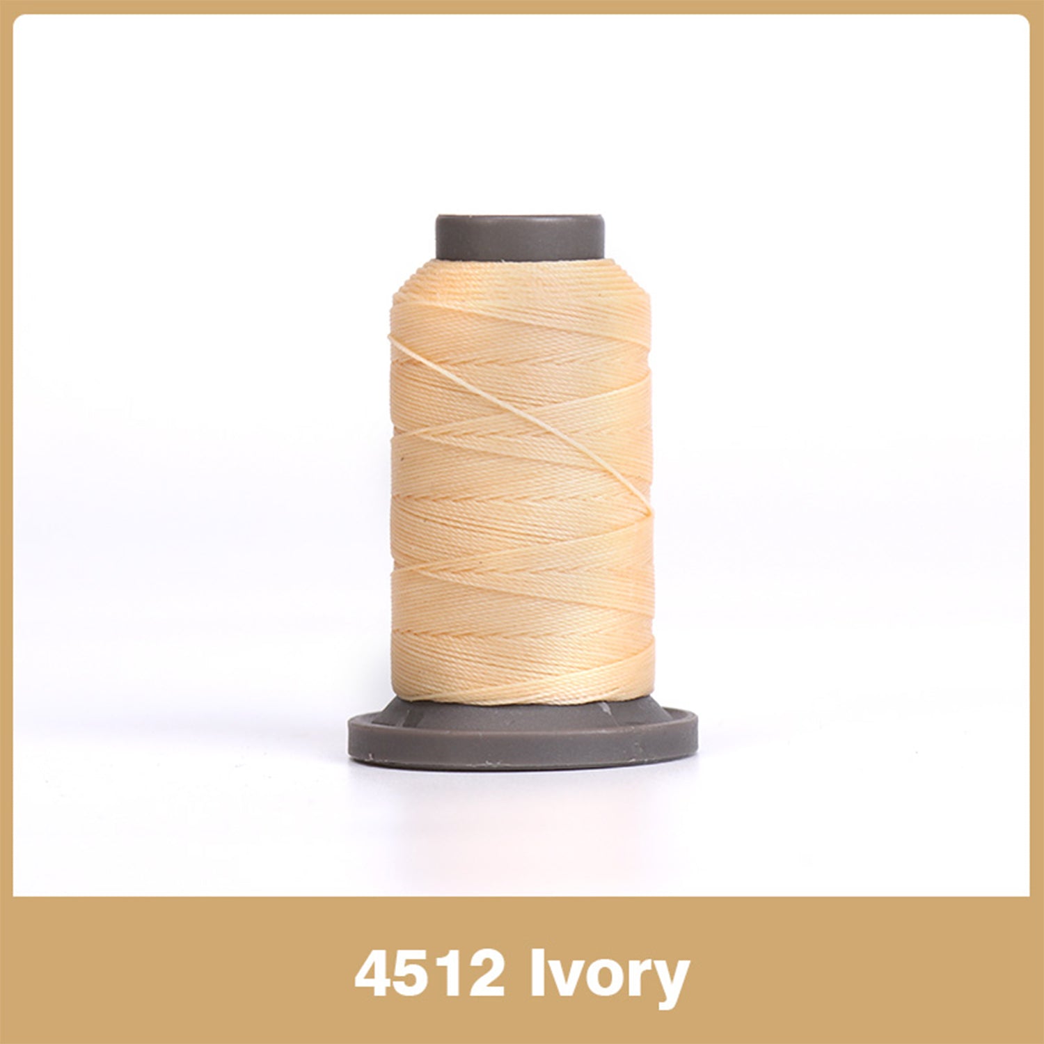 Leather Sewing Round Waxed Thread Polyester Hand Sewing Line Leather Work  Cord 117 Meters 0.45mm – WUTA LEATHER
