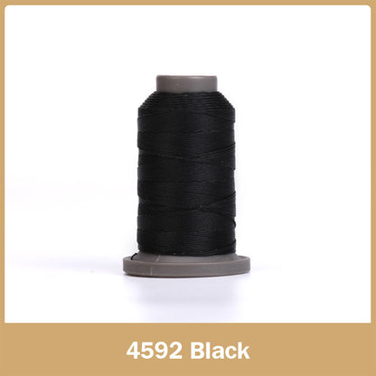  DIUDUS 218 Yards Waxed Thread, Leather Sewing Waxed Thread with  Heavy Duty Leather Needles, Professional Leather Thread for Hand Sewing  Leather Craft Repair Leather Shoes Bags Sofa (Black)