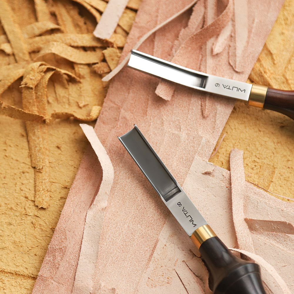 Skiving Knife, WUTA Leather Cutter Trim Skiver Cutting Sharpener Edge DIY  Leatherwork Craft Leathercraft – LeatherMob