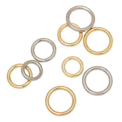 10Pcs New Heavy Duty Metal O Rings Round Jump Ring | WUTA