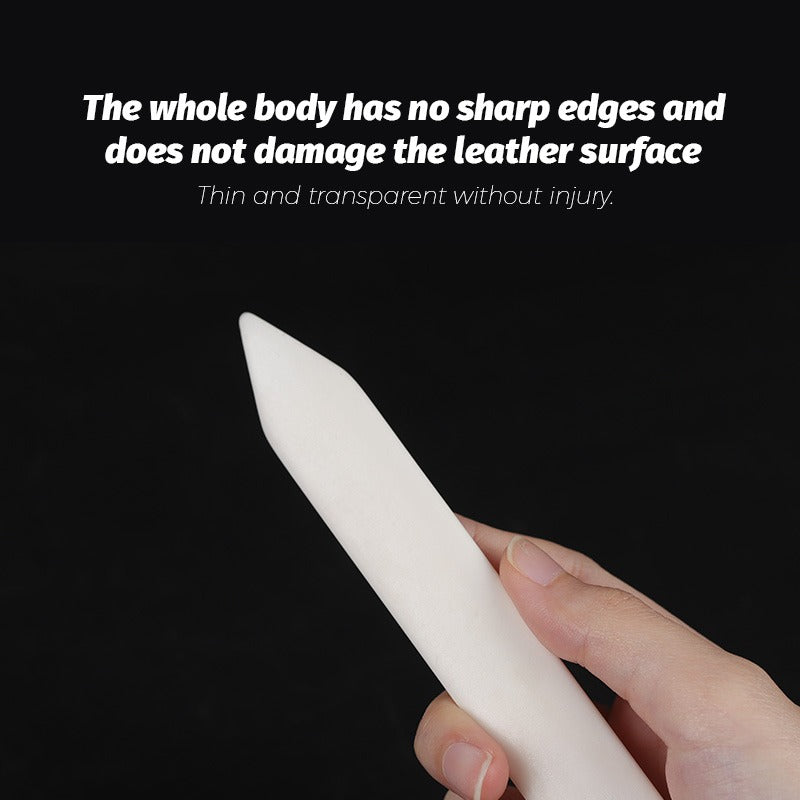 WUTA High Quality 1pcs Real Cow Bone 100% OX Bone Folders Craft Tool Scoring Folding Cissantes Edge Bookbinding