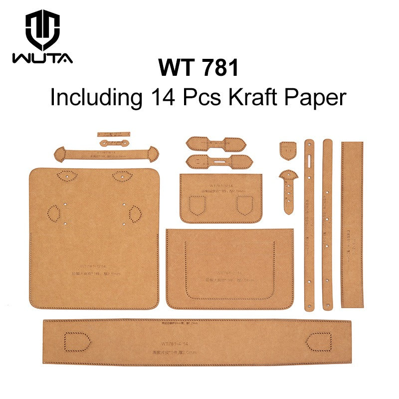 WT781 Cambrige Satchel Pattern | WUTA
