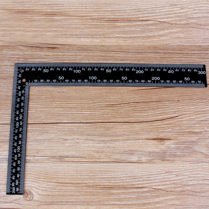 Leather Craft Ruler Metal L-Shaped Ruler 300X200mm | WUTA