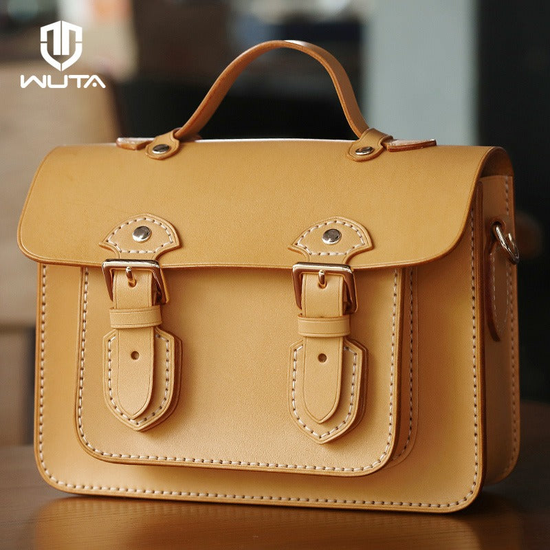 WUTA Detachable Handle Replacement Real Leather Bag